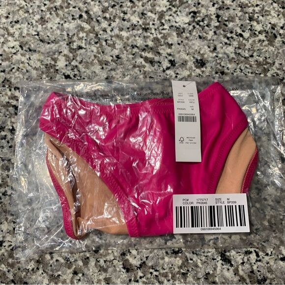 J Crew Heritage 1989 High Leg Bikini Bottom bp209 M - Picture 4 of 7